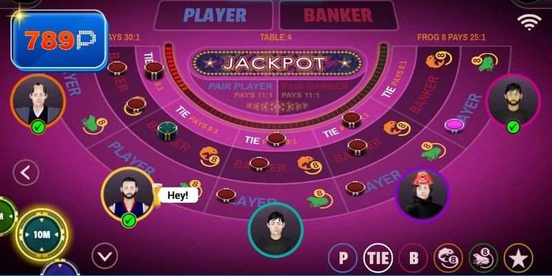 Mức thưởng độc đáo trong Baccarat 789P